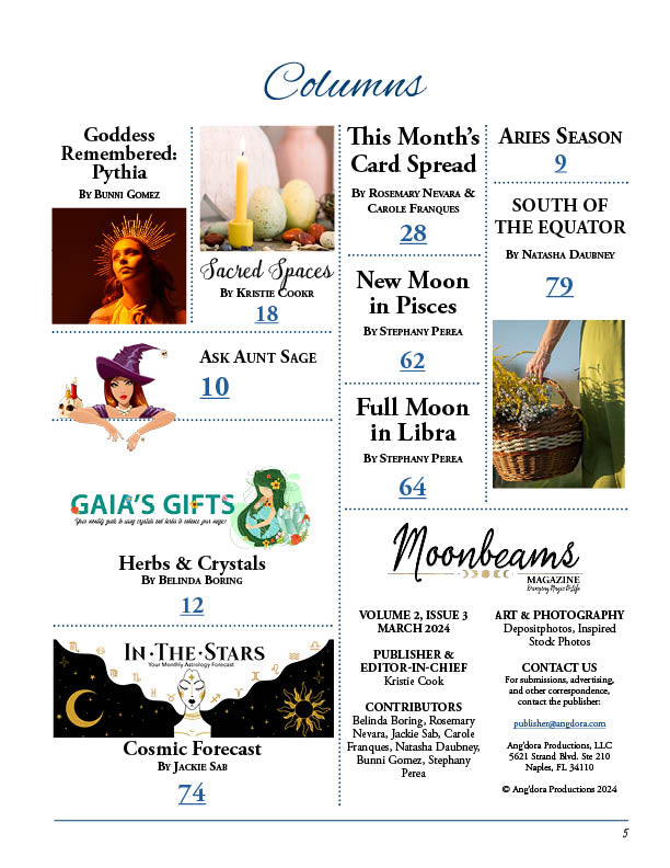 Moonbeams Magazine March 2024 - Single Issue