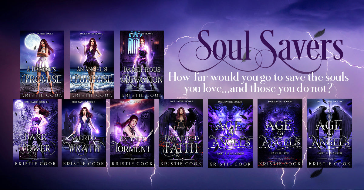 Soul Savers Series (1-10) by Kristie Cook - SIGNED (Free Shipping)